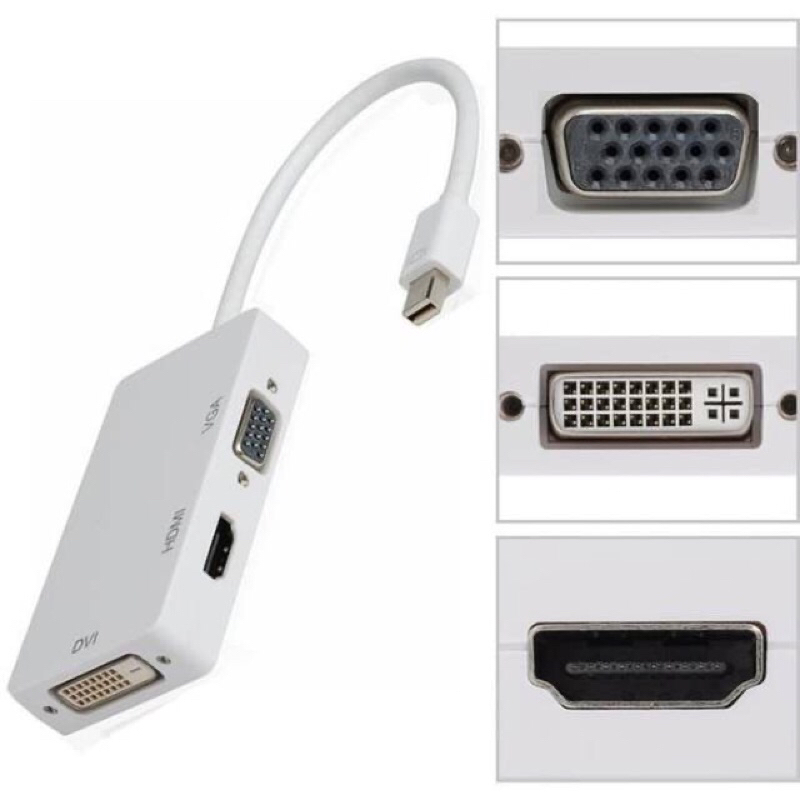 mini displayport thunderbolt mini dp to hdmi vga dvi