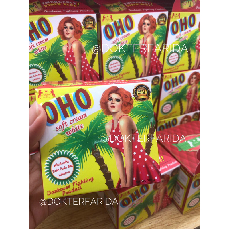 OHO Cream Original Thailand | OHO Soft Cream | OHO Underarm Cream | OHO Gluta Soap