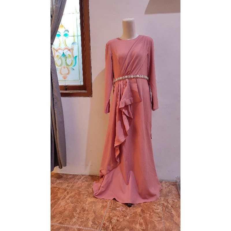 preloved gamis butik preloved dress butik dress kondangan preloved dress mewah preloved gaun pesta p
