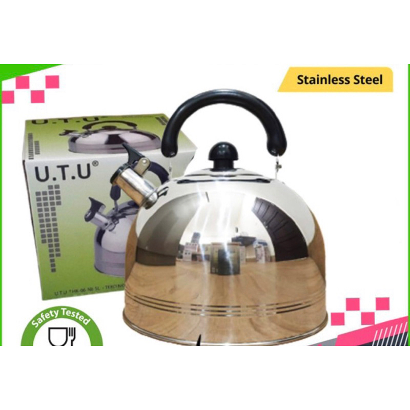 teko siul UTU 5liter stainless steel / ceret teko
