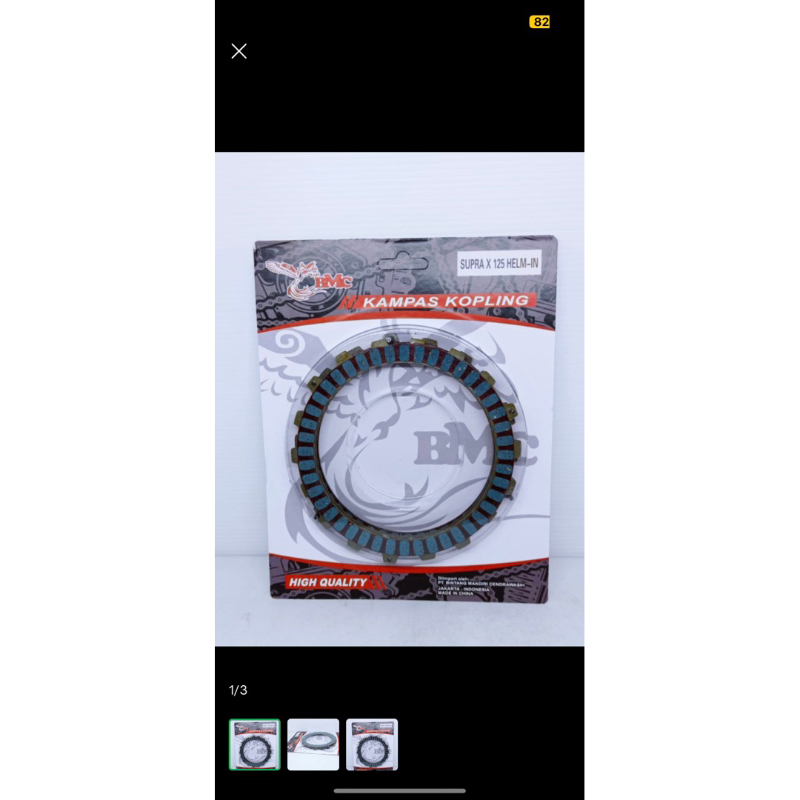 Kampas Kopling Supra x125 helm in