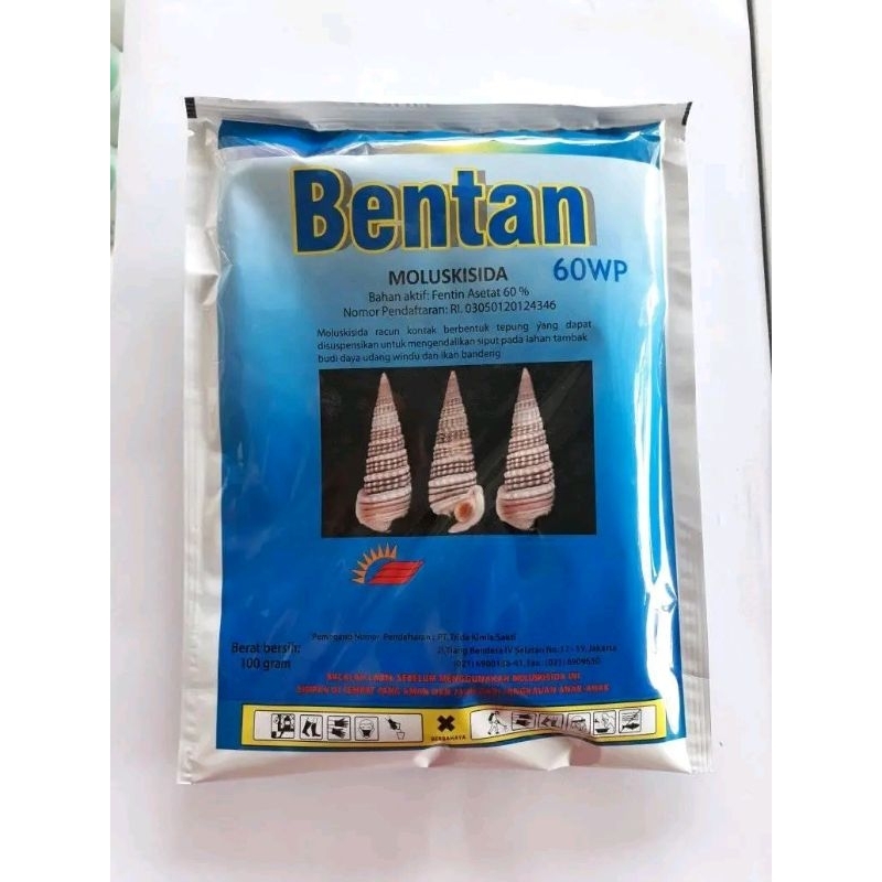 Bentan biru Bentan 60WP 100gram 100gr