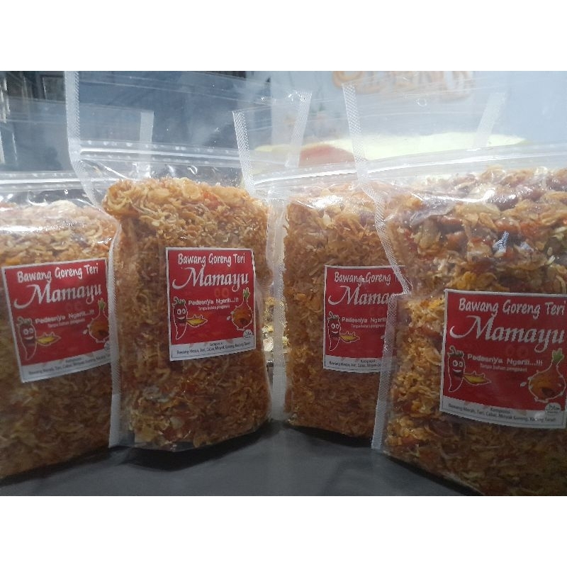 

mamayu bawang goreng teri pedas