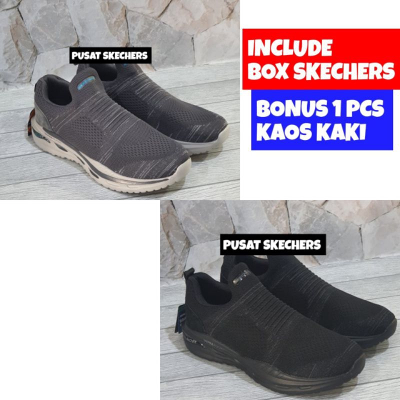 SEPATU PRIA SKECHERS  GO WALK ULTRA ARCH FIT NEW SLIPON