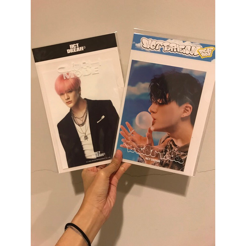 JENO NCT DREAM postcard holo (postcard only) glitch mode glimo beatbox