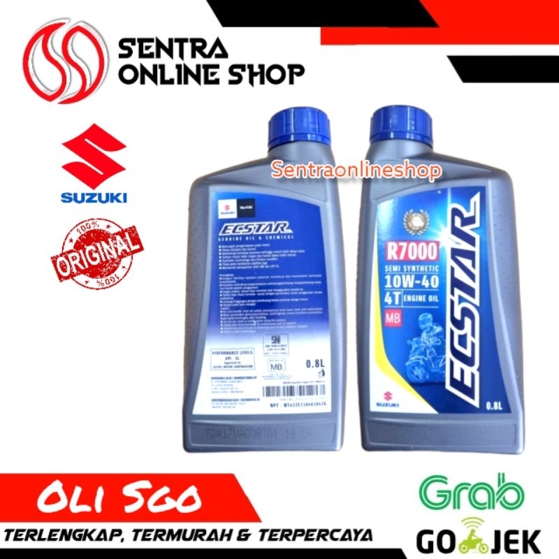 Oli sgo matic 4T 10W40 sl mb 800ml 0,8liter