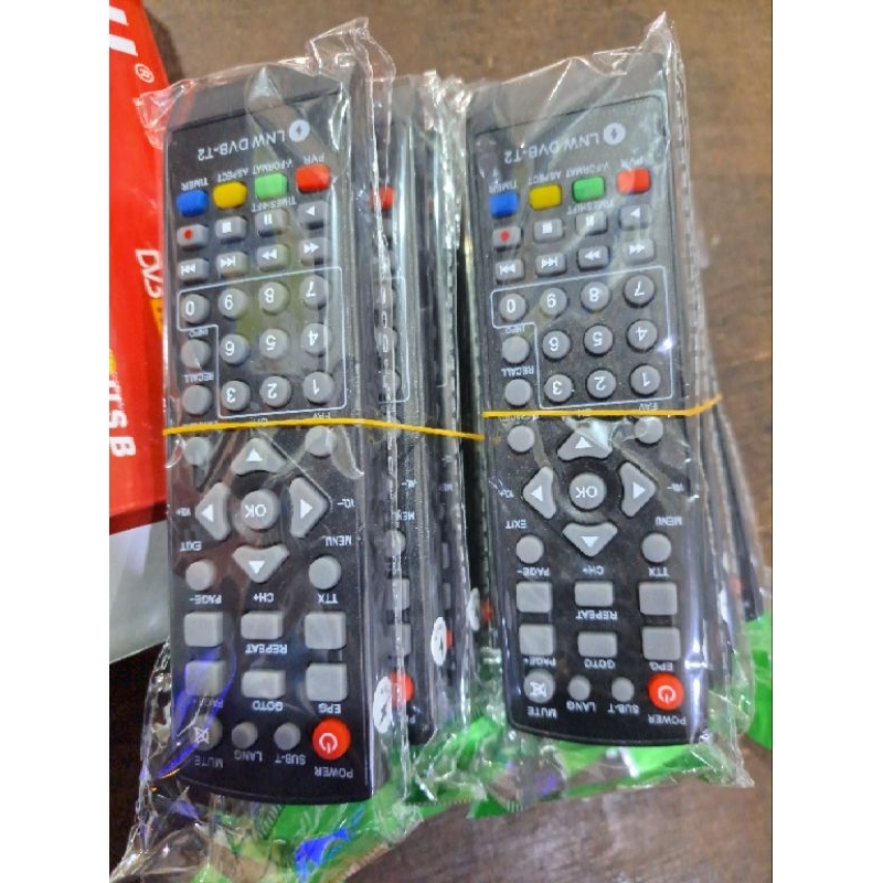 Remot Set Top Box LNW DVBT2 Siap Pakai Tanpa Setting Luby,Matrix DLL