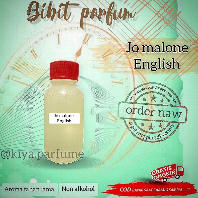 JO MALONE ENGLISH Bibit parfum Minyak Wangi Parfum Parfume