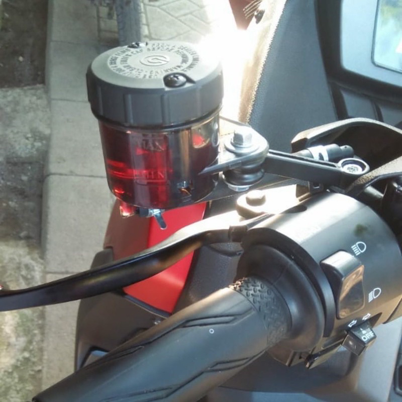 PROMO TERMURAH Master Rem NO NAME Set Kiri Kanan Double Tabung Big Smoke PCX NMAX Universal