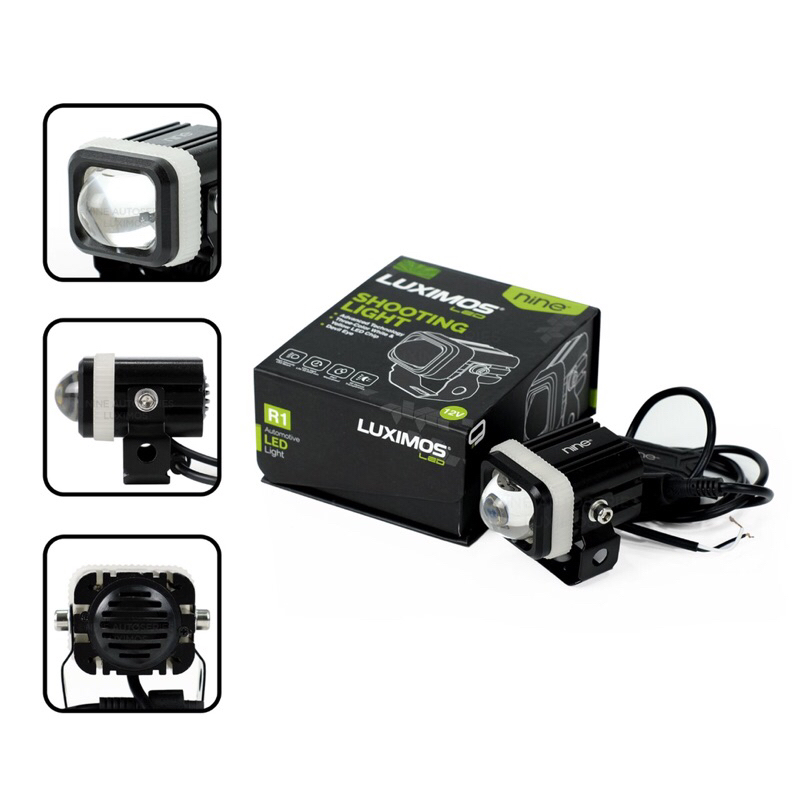 LAMPU TEMBAK LASER NINE LUXIMOS R1 DEMON ORIGINAL 31+30watt