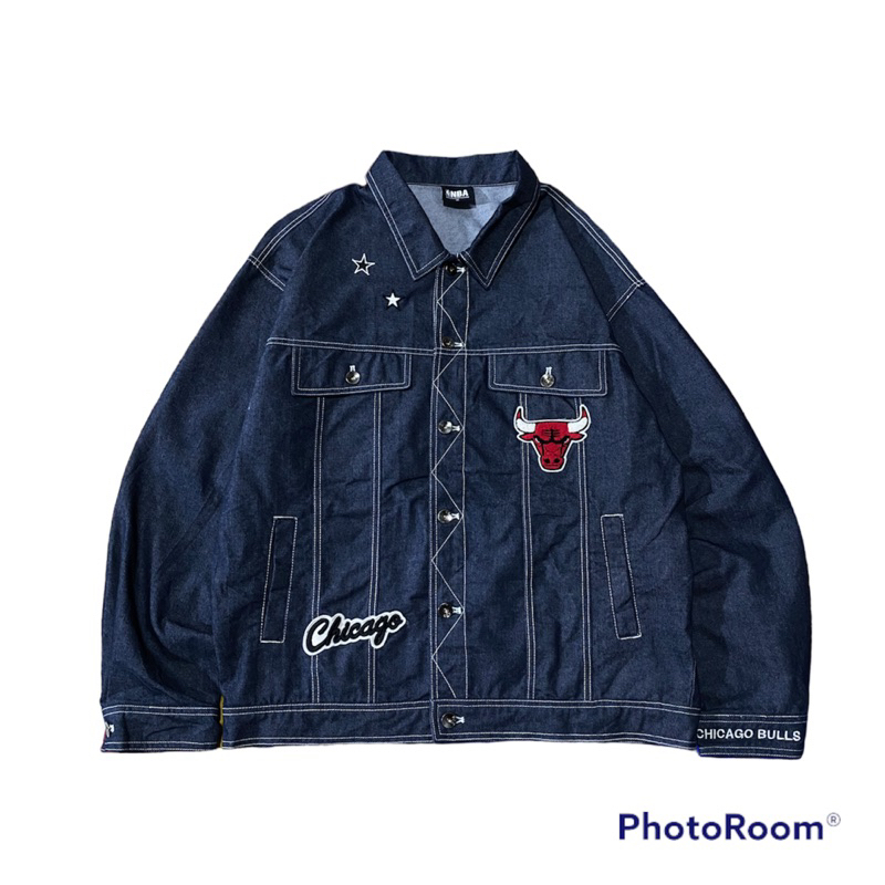 Jacket jeans NBA Chicago Bulls vintage second original limited edition rare
