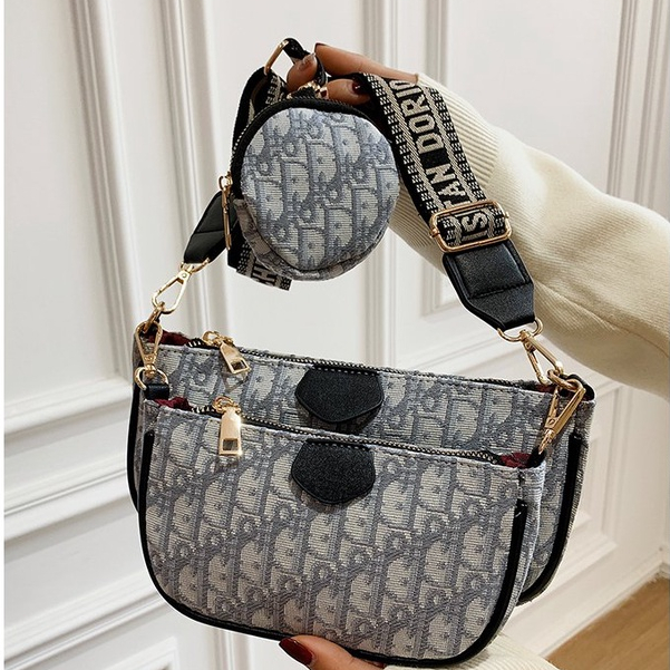 ( 2PC 1KG ) GTBI998881024  New Arrival 2023 !!!  Tas Selempang  Tas Wanita Import  Premium Terbaru