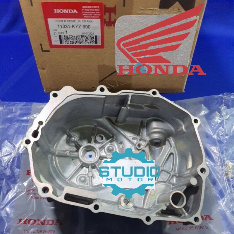 11331KYZ900 Bak Kopling / Klos Bak Kalter Oli COVER CRANKCASE R  BAK Tutup Mesin Kanan Supra X 125 Fi Injeksi Helm in Blade 125 fi injeksi ORIGINAL AHM