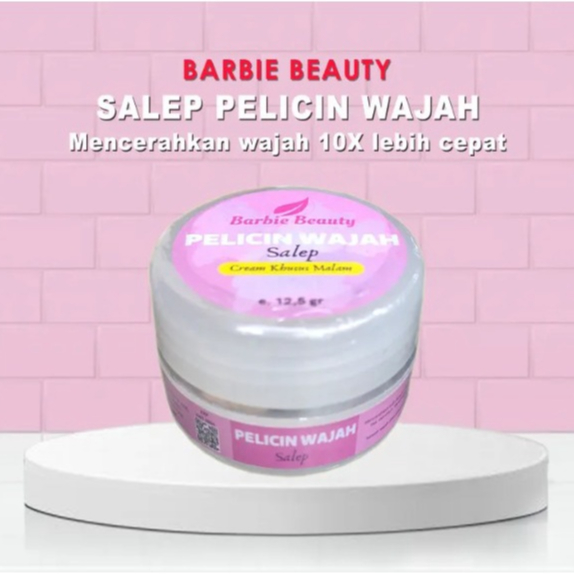 Salep Pelicin Wajah Barbie Beauty - Salep Glowing - Cream Pelicin