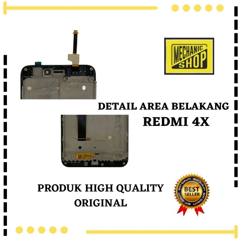 FULLSET LCD TOUCHSCREEN XIAOMI REDMI 4X (PLUS FRAME)