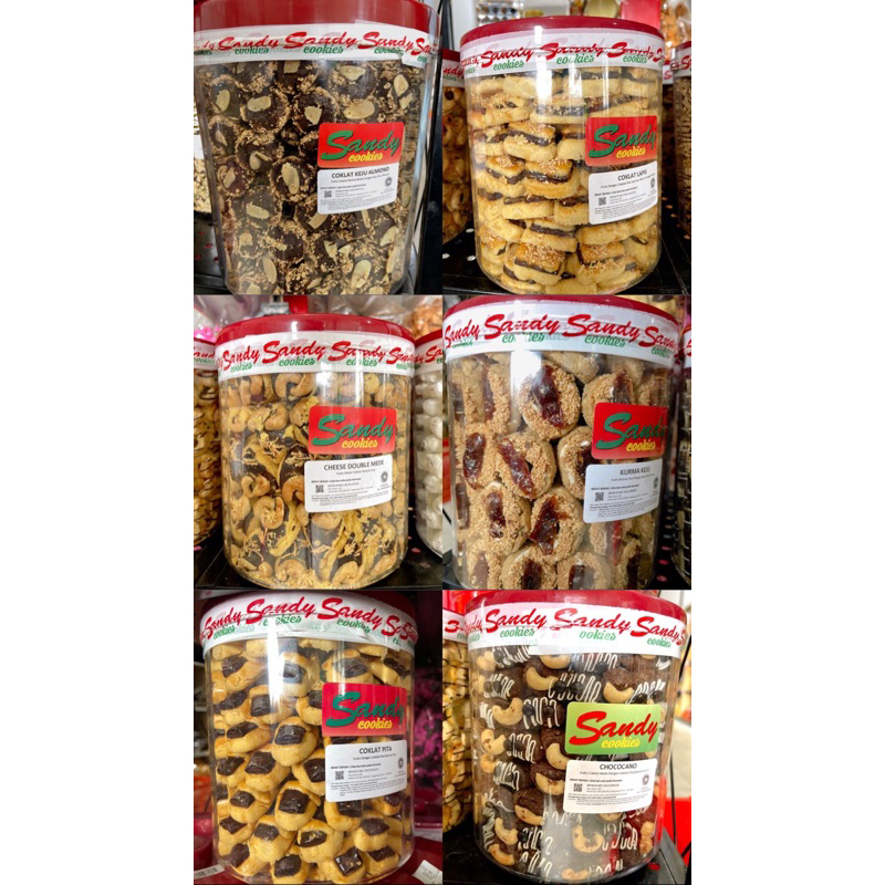 

Sandy Cookies Kue Kering Kuker Jakarta 500 gr gram Reguler / Spesia / Premium (1/2 kg)