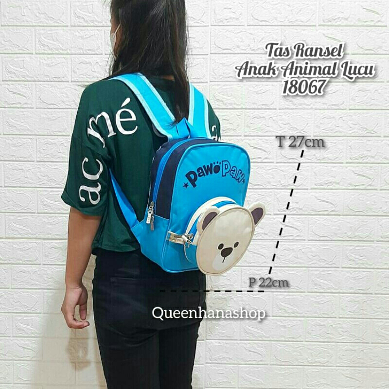 New Tas Ransel Anak Animal Keren Bagpack Anak