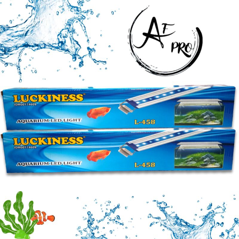 PROMO MURAH LAMPU AQUARIUM AQUASCAPE LED LUCKINESS 458