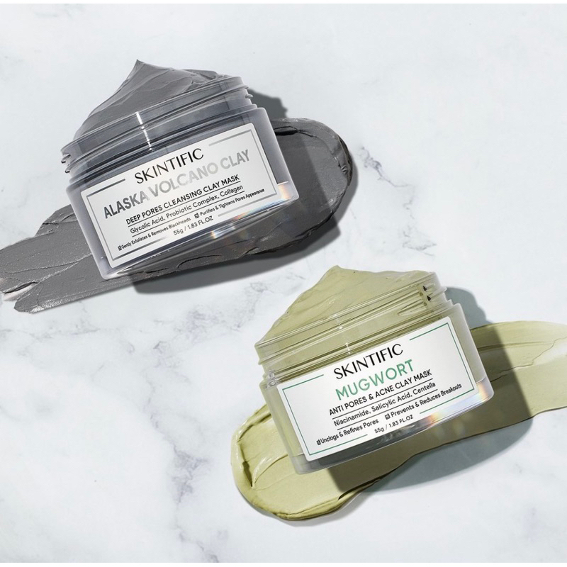 SKINTIFIC - Mugwort Clay Mask 55gr