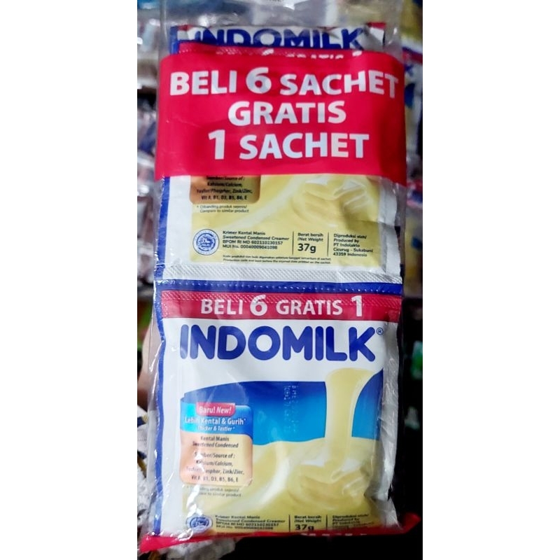 Indomilk Sachet 37gr x 7 pcs