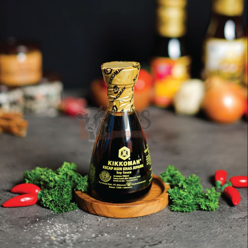 

Kikkoman Soy Sauce / Kecap Asin Jepang Shoyu Halal - 150ml