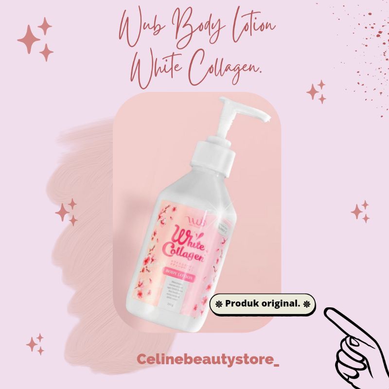 WUB BODY LOTION WHITENING FULL COLLAGEN