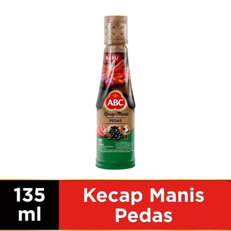 

ABC KECAP MANIS EXTRA PEDAS 135ML