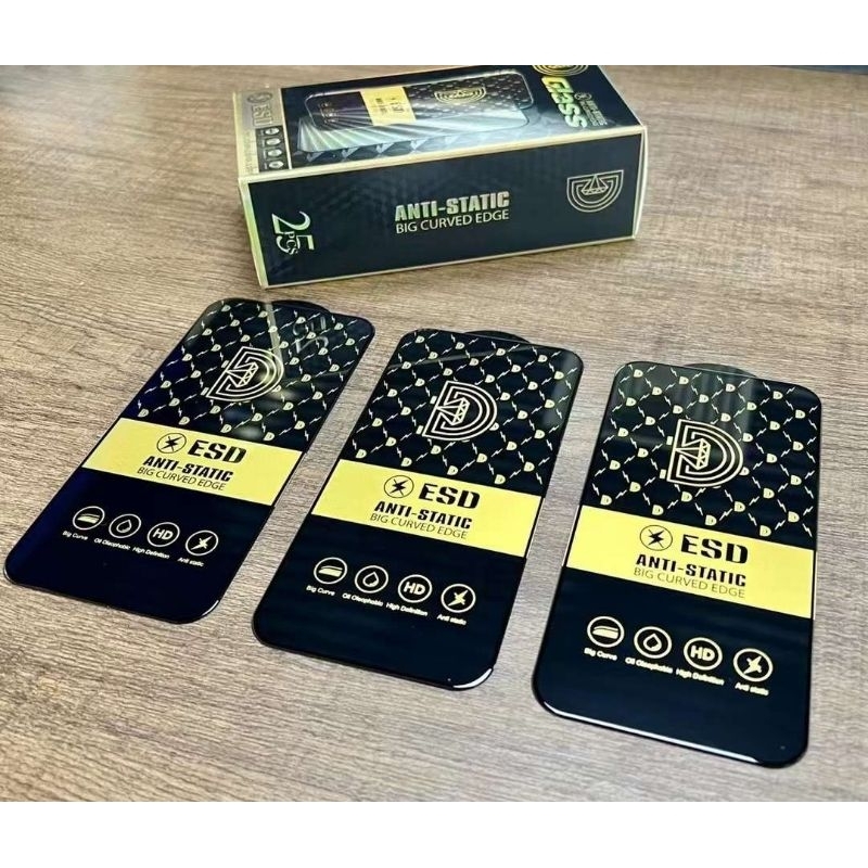 TEMPERED GLASS ESD ANTI STATIC REALME 2 / 2 PRO / 3 / 3 PRO / 5 PRO / 5i / 5S / 6 / 6i / 7 / 7i / 7 PRO / 8 / 8 PRO / 9 / X2 / XT / REALME C1 / C3 / C11 / C12 / C15 / C17 / C20 / C20A / C21 / C21Y / C25 / C25S / C25Y / C30 / C30S / C31 / C33 / C35