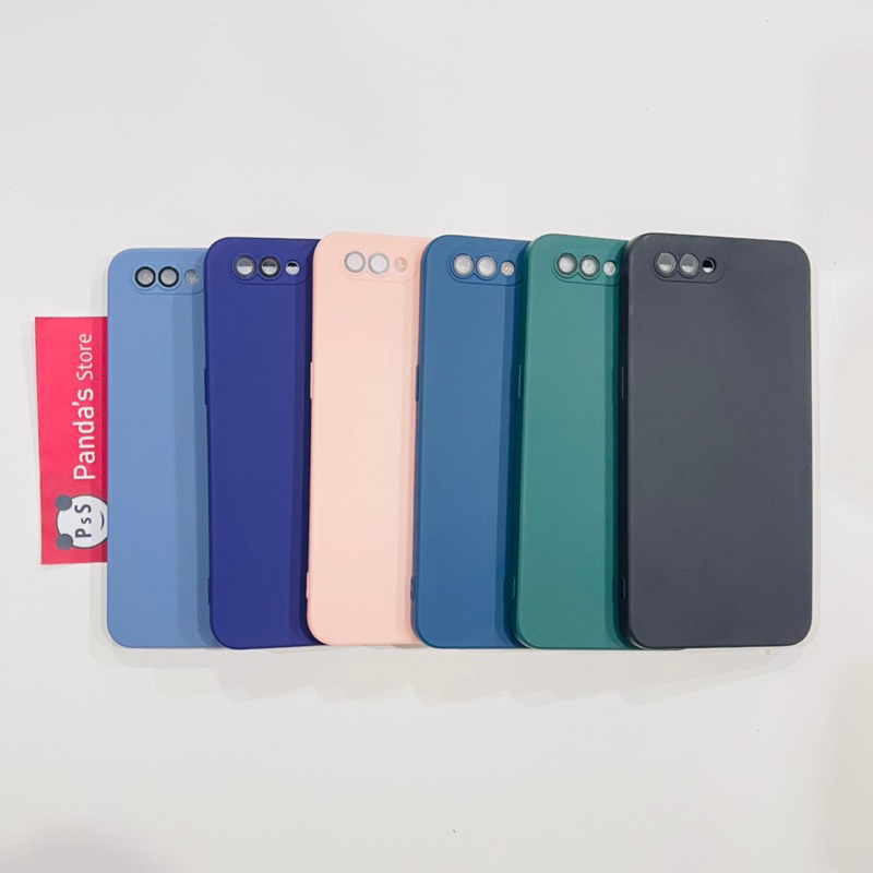 Case Realme C1 Lenspro Makaron Full Color Softcase Pro Lensa