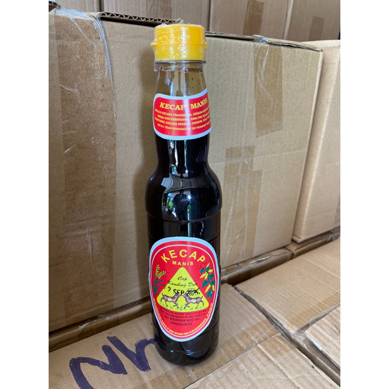 kecap Manis dua kambing singkawang ( regular free dus packing ) /kecapmanis /kecap singkawang / kecap Pontianak / Kalimantan / kecap Manis kambing dua