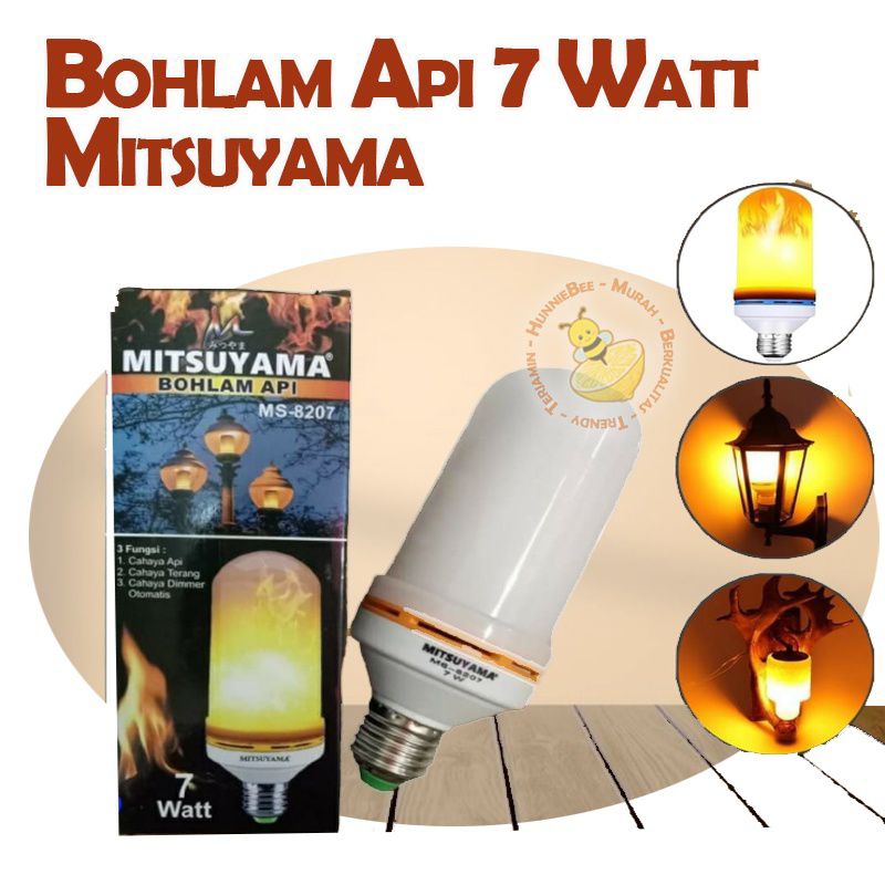 Bohlam Api 7 Watt Mitsuyama