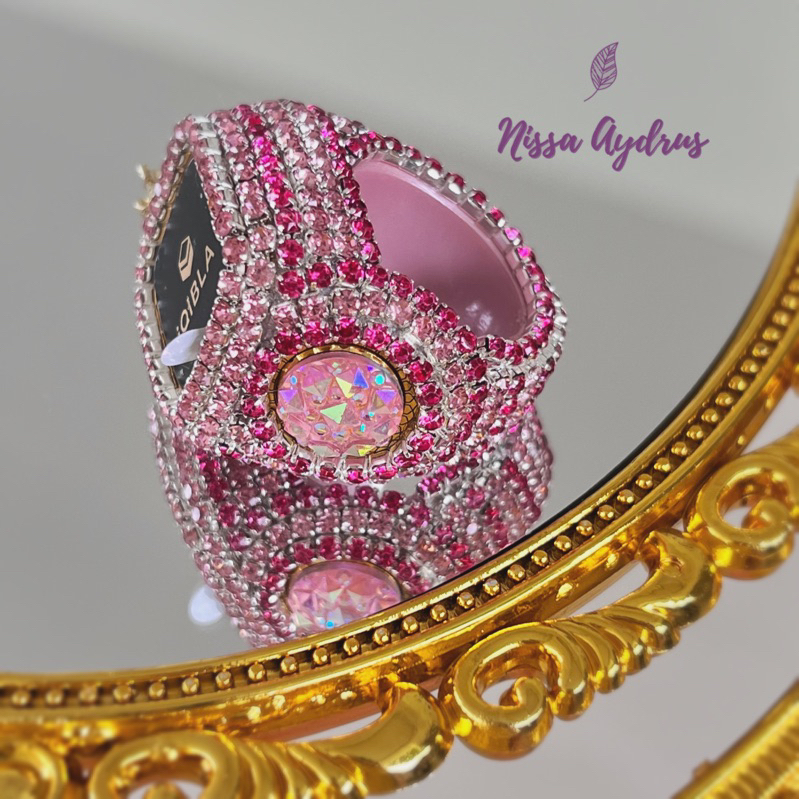 Nisa Aydrus - IQIBLA Zikr Ring Swarovski Premium Tasbih Digital Cantik