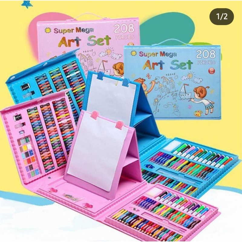 

Crayon set 208 pcs