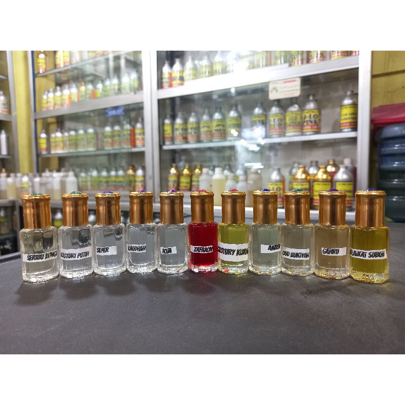 Parfum refill untuk sholat berbagai macam varian (bebas request)