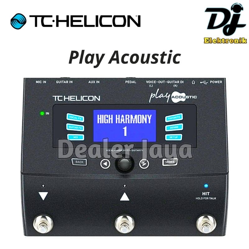 Efek / Effect TC Helicon PLAY ACOUSTIC - Vocal & Guitar