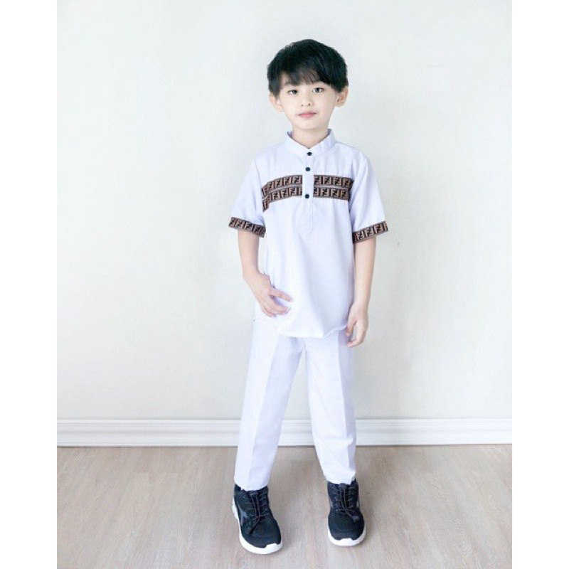 Setelan Baju Koko Anak Laki Laki / Set Kurta Anak 2-9 Tahun