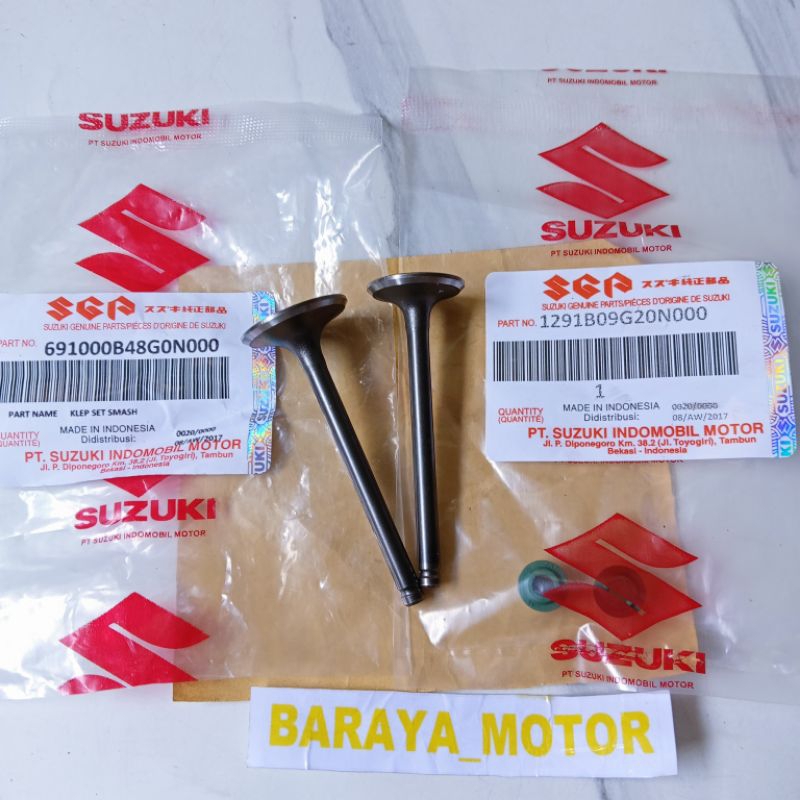 Payung klep+Sil Klep Suzuki Smash 110 Old,Smash New Original