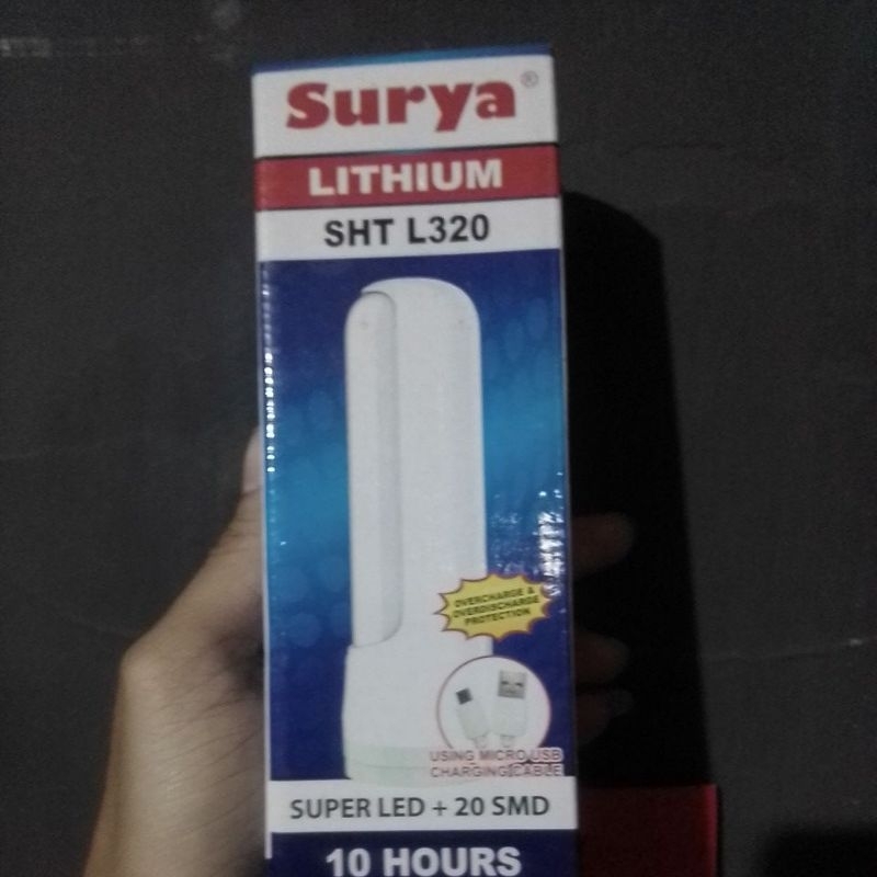 Surya lampu emergency