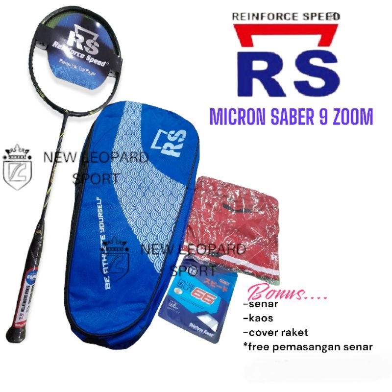 Raket badminton RS micron saber 9 zoom