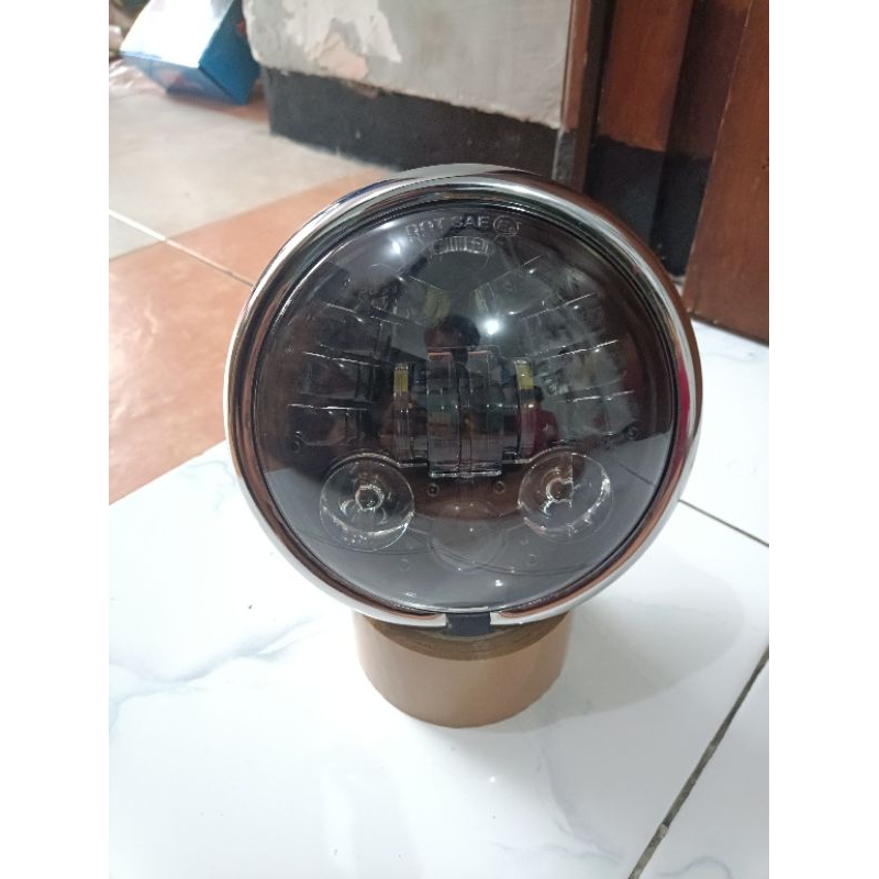 Daymaker 5,75 inch set batok Jute/Pesek chrome