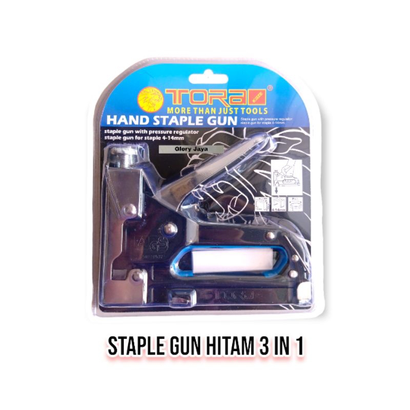 

Staples Gun Hitam 3in1 Tora