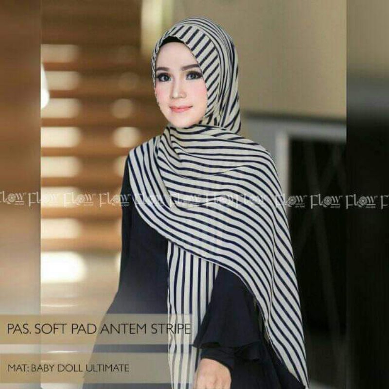 Kerudung Pashmina Dewasa' Flow Idea Hijab ORI