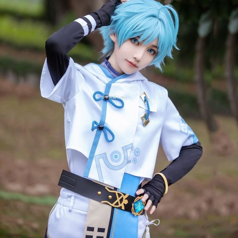 [MikanHiro Store] Costume Chongyun Fullset Genshin impact Cosplay