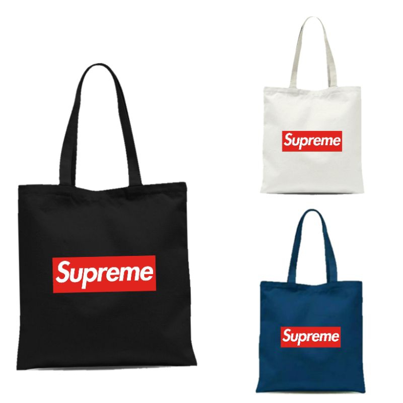 TOTEBAG KANVAS SUPREME PRIA WANITA TERMURAH KEKINIAN