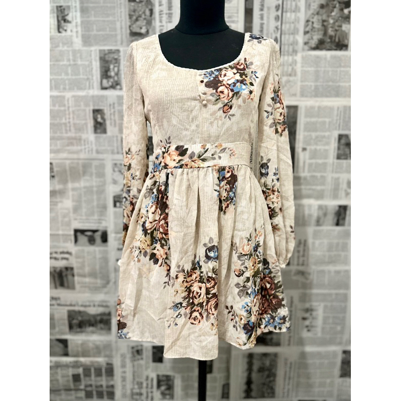 blouse Bunga Vintage