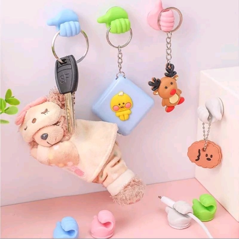 Klip Holder imut Multifungsi Bentuk Jempol Tangan Lucu Kreatif