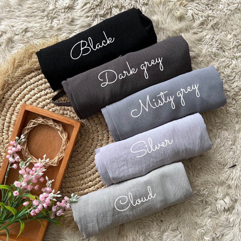 JILBAB BERGO TALI CRINKLE AIRFLOW PREMIUM UKURAN L BERGO MARYAM