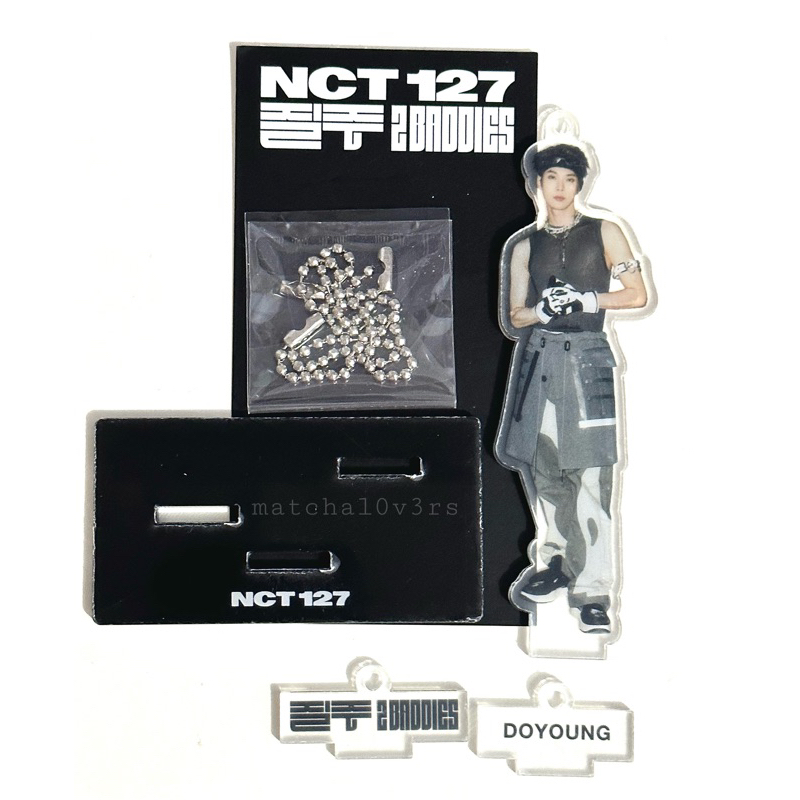 [READY STOCK] ACRYLIC STAND KEYRING DOYOUNG MD NCT 127 2 BADDIES, ACRYLIC STAND ONLY JAEHYUN JENO SA