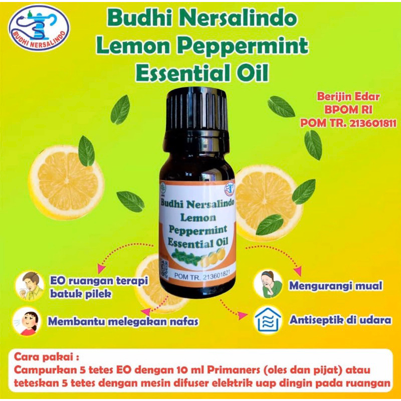 Essensial oil pappermint lemon | essensial oil laveners by budhi nersalindo