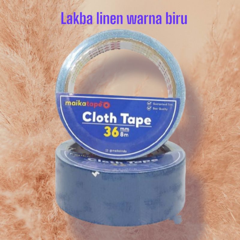 

Lakban biru ukuran 36mm x 8m